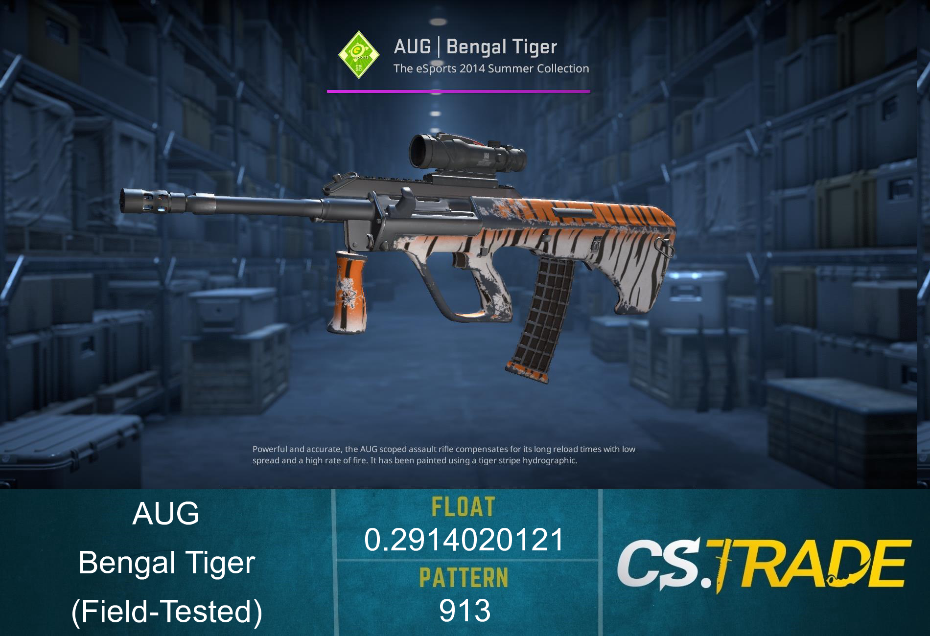 AUG | Bengal Tiger (Field-Tested)