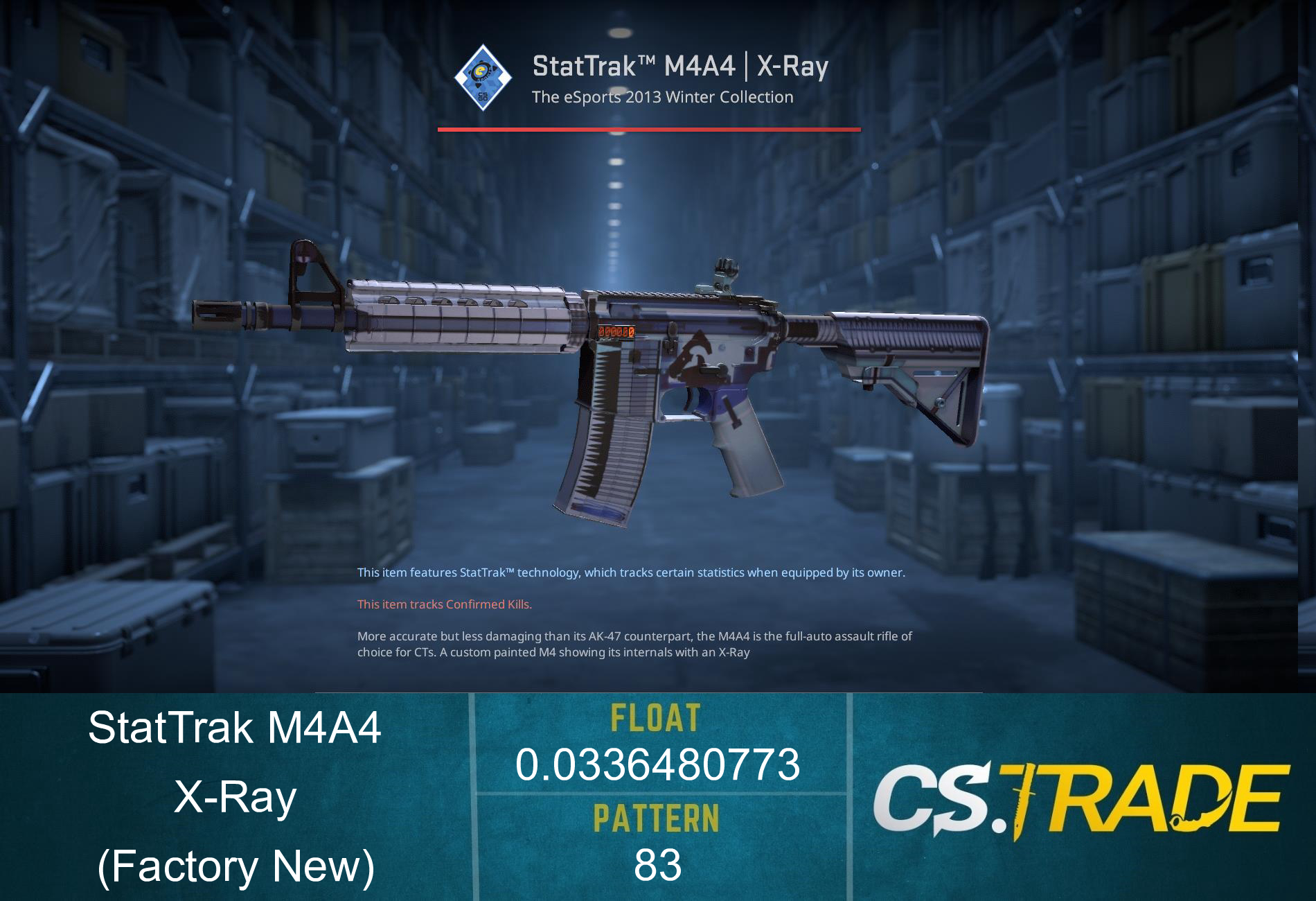 M4A4 | X-Ray (Factory New) Screenshot
