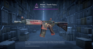 M4A4 | Tooth Fairy (Minimal Wear) Screenshot