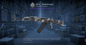 AK-47 | Breakthrough (Minimal Wear) Screenshot