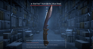★ StatTrak™ Kukri Knife | Blue Steel (Minimal Wear) Screenshot
