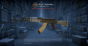 AK-47 | Aphrodite (Battle-Scarred) Screenshot