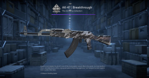 AK-47 | Breakthrough (Minimal Wear) Screenshot