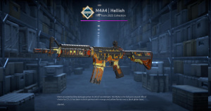M4A4 | Hellish (Battle-Scarred) Screenshot