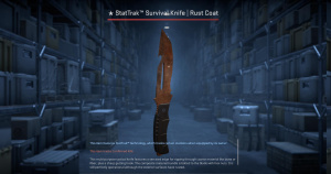 ★ StatTrak™ Survival Knife | Rust Coat (Battle-Scarred) Screenshot