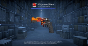 R8 Revolver | Blaze (Factory New) Screenshot