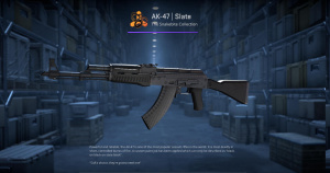 AK-47 | Slate (Minimal Wear) Screenshot