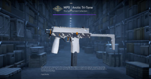 MP9 | Arctic Tri-Tone (Factory New) Screenshot