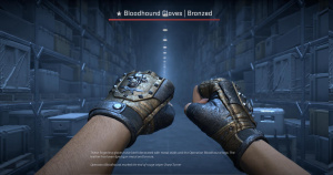 ★ Bloodhound Gloves | Bronzed (Field-Tested) Screenshot