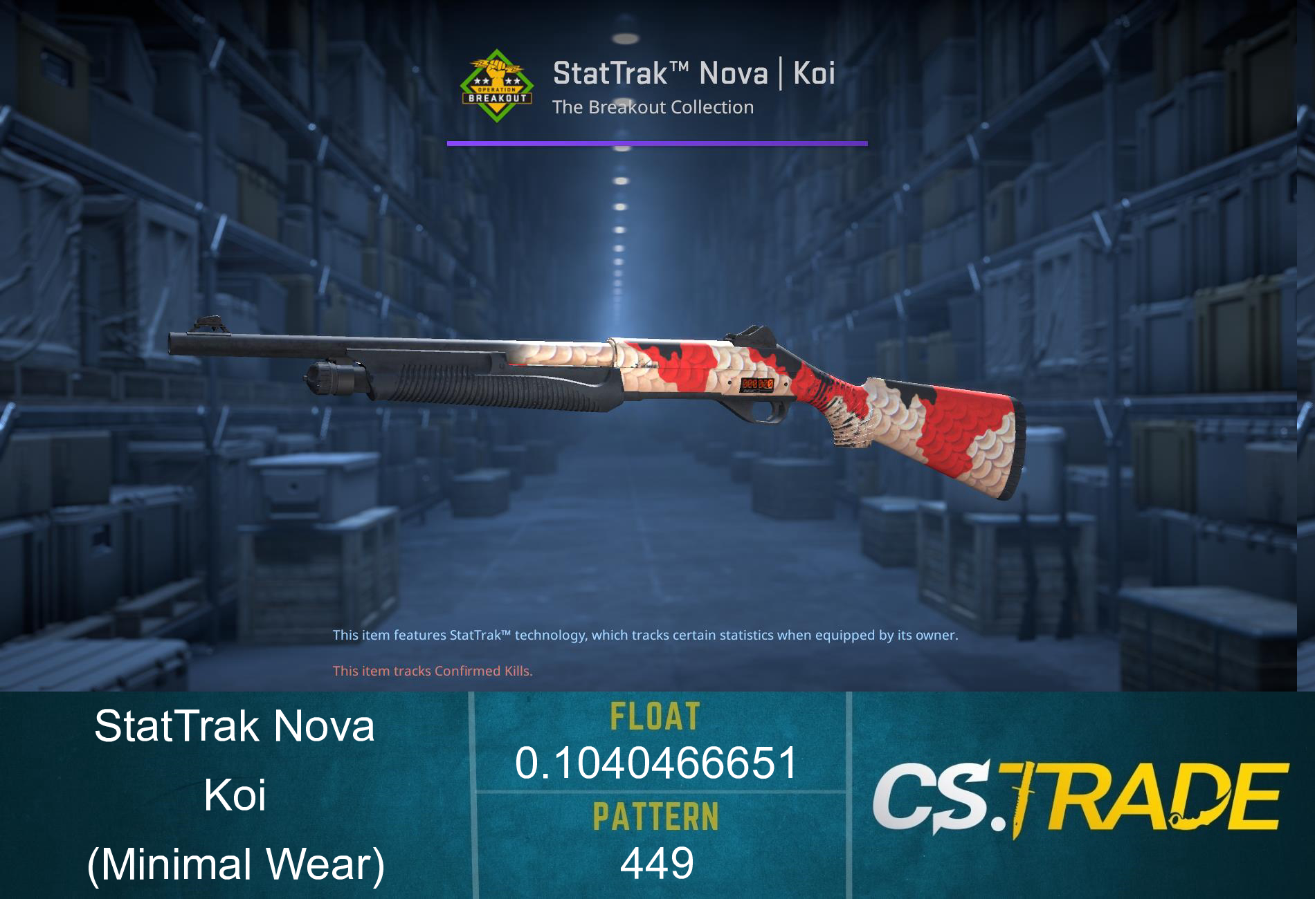 Nova | Koi (Minimal Wear) Screenshot