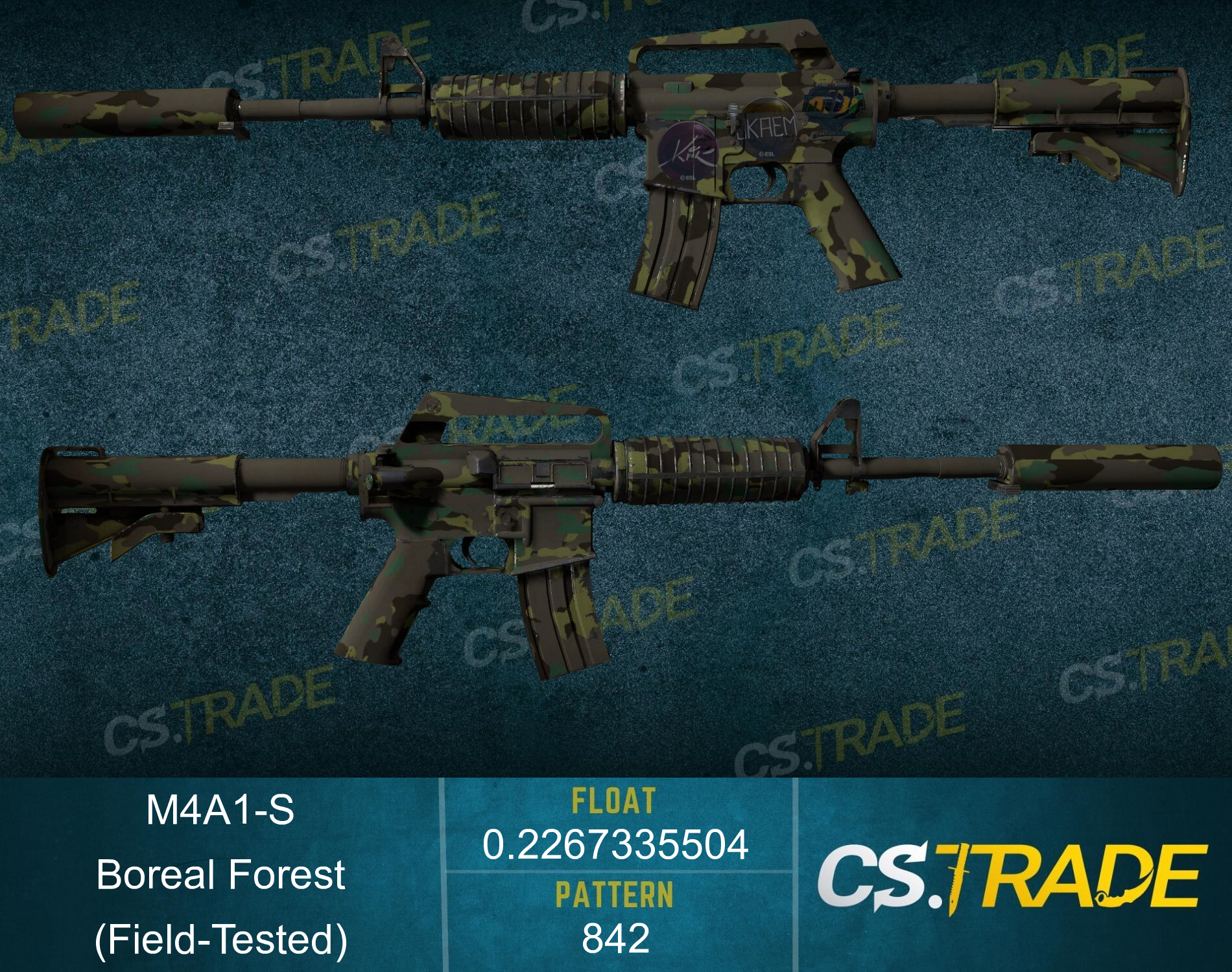 M4A1-S | Boreal Forest (Field-Tested) Screenshot