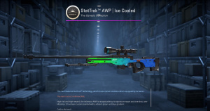 StatTrak™ AWP | Ice Coaled (Field-Tested) Screenshot