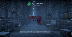 P250 | Epicenter (Battle-Scarred) Screenshot