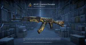 AK-47 | Phantom Disruptor (Minimal Wear) Screenshot