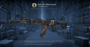 Galil AR | Black Sand (Minimal Wear) Screenshot