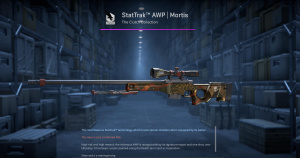 StatTrak™ AWP | Mortis (Field-Tested) Screenshot