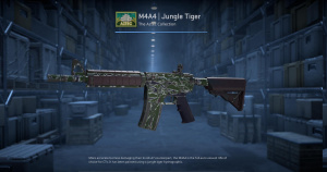M4A4 | Jungle Tiger (Minimal Wear) Screenshot