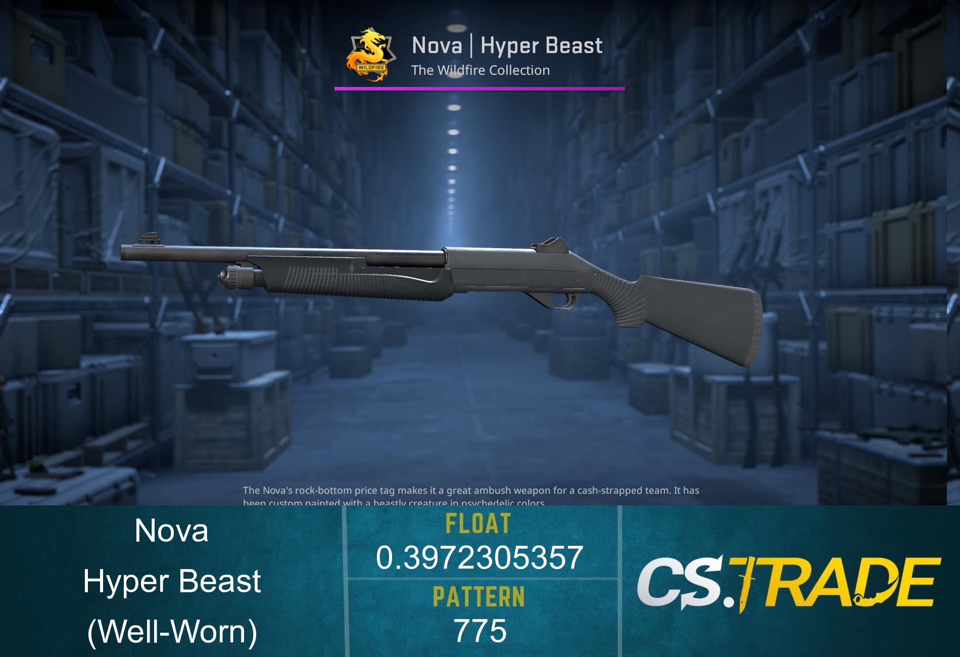 Nova | Hyper Beast (Well-Worn) Screenshot