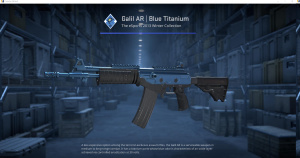 Galil AR | Blue Titanium (Factory New) Screenshot