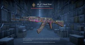 AK-47 | Head Shot (Battle-Scarred) Screenshot