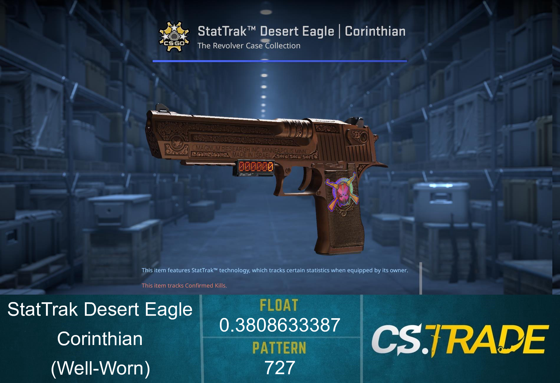 Desert Eagle | Corinthian (Well-Worn) Screenshot