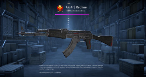 AK-47 | Redline (Battle-Scarred) Screenshot