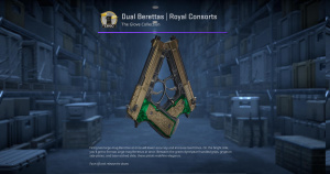 Dual Berettas | Royal Consorts (Minimal Wear) Screenshot