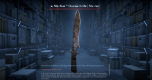 ★ StatTrak™ Classic Knife | Stained (Well-Worn) Screenshot