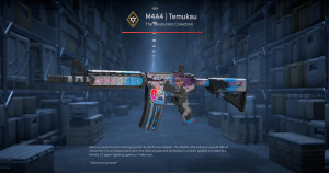 M4A4 | Temukau (Battle-Scarred) Screenshot