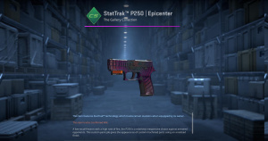StatTrak™ P250 | Epicenter (Battle-Scarred) Screenshot