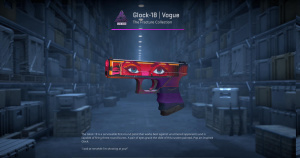 Glock-18 | Vogue (Field-Tested) Screenshot