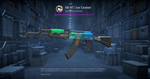 AK-47 | Ice Coaled (Field-Tested) Screenshot
