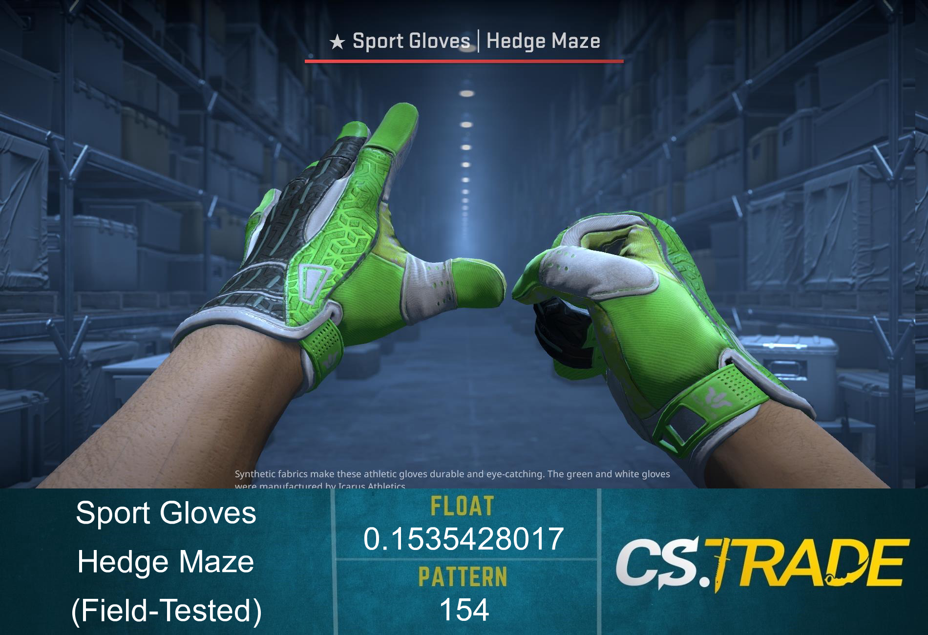 ★ Sport Gloves | Hedge Maze (Field-Tested) Screenshot