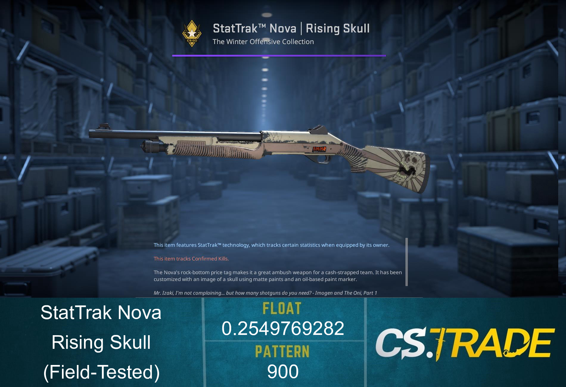 Nova | Rising Skull (Factory New) Screenshot