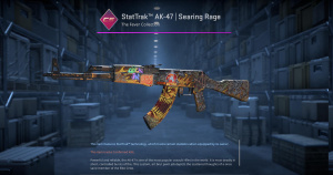 StatTrak™ AK-47 | Searing Rage (Field-Tested) Screenshot