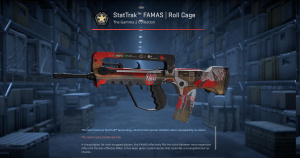 StatTrak™ FAMAS | Roll Cage (Field-Tested) Screenshot