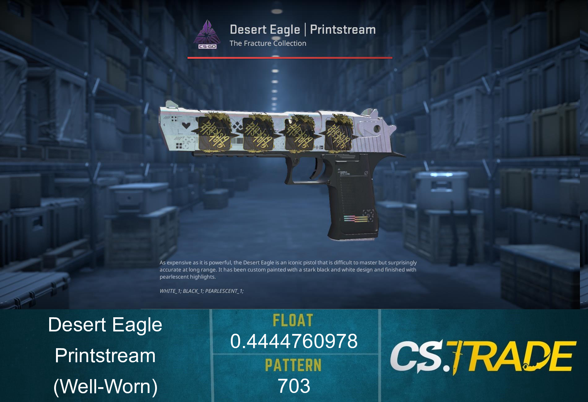 Desert Eagle | Printstream (Well-Worn) Screenshot