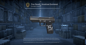 Five-SeveN | Anodized Gunmetal (Factory New) Screenshot