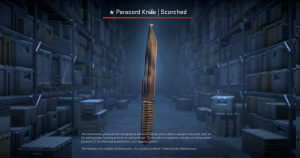 ★ Paracord Knife | Scorched (Field-Tested) Screenshot