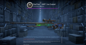 StatTrak™ AWP | Ice Coaled (Battle-Scarred) Screenshot
