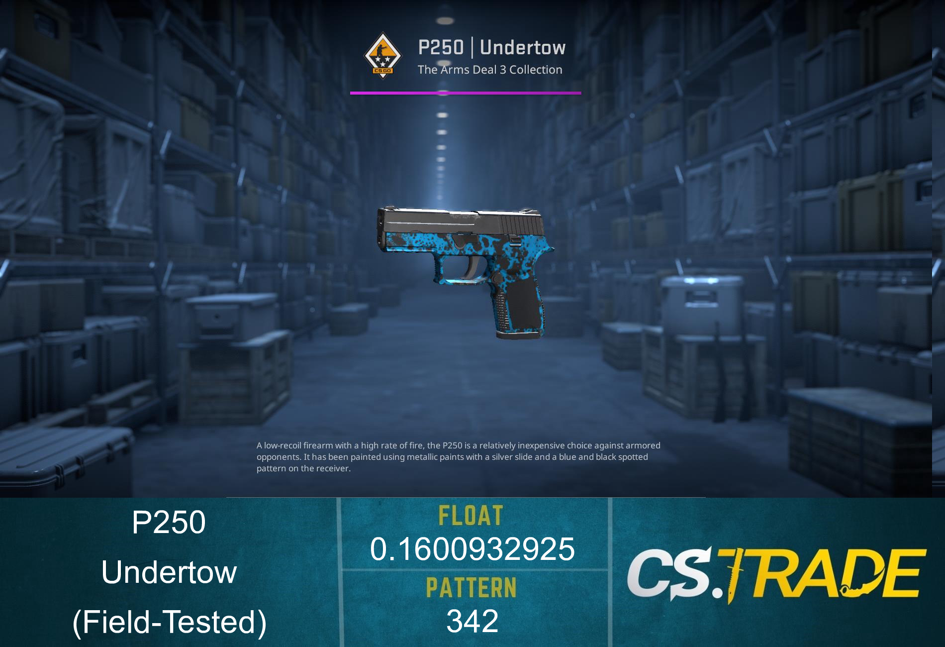 P250 | Undertow (Field-Tested) Screenshot