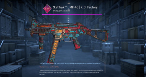 StatTrak™ UMP-45 | K.O. Factory (Battle-Scarred) Screenshot