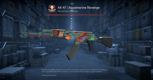 AK-47 | Aquamarine Revenge (Field-Tested) Screenshot