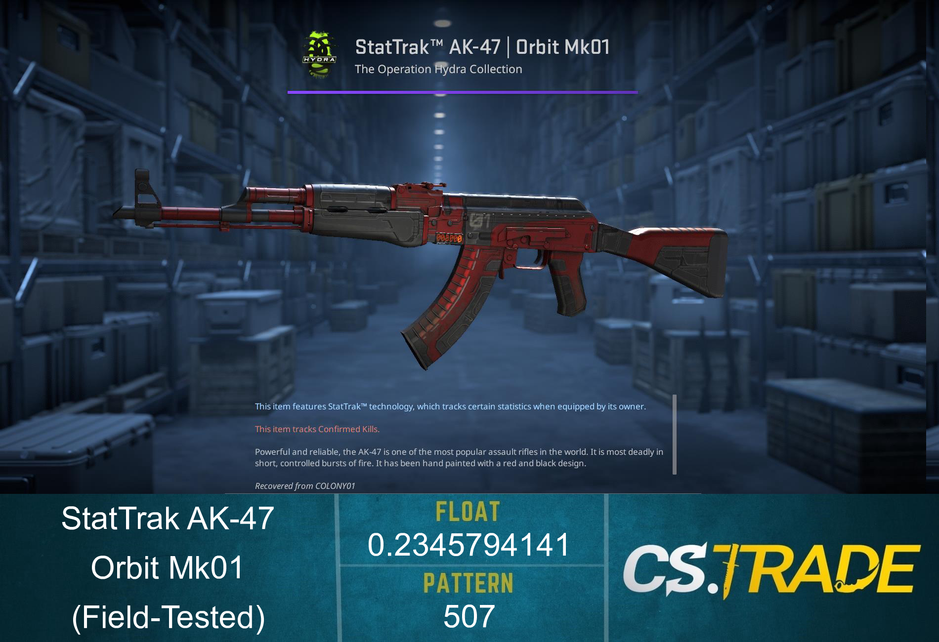 AK-47 | Orbit Mk01 (Field-Tested) Screenshot