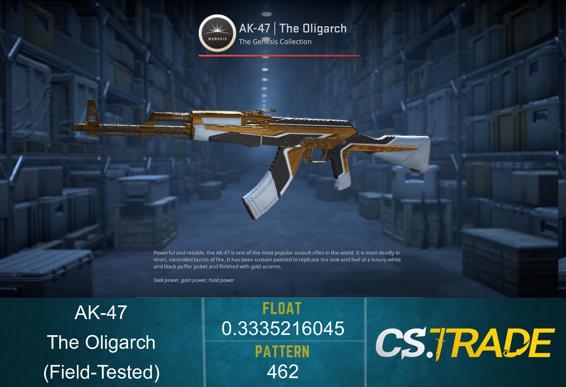 AK-47 | The Oligarch (Field-Tested) Screenshot