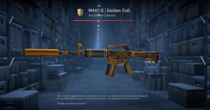 M4A1-S | Golden Coil (Field-Tested) Screenshot