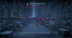 M4A1-S | Black Lotus (Field-Tested) Screenshot