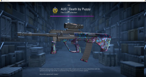 AUG | Death by Puppy (Factory New) Screenshot
