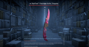★ StatTrak™ Falchion Knife | Doppler Phase 2 (Factory New) Screenshot