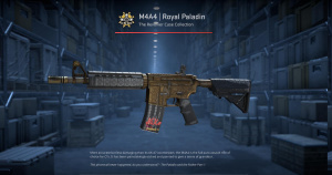 M4A4 | Royal Paladin (Battle-Scarred) Screenshot